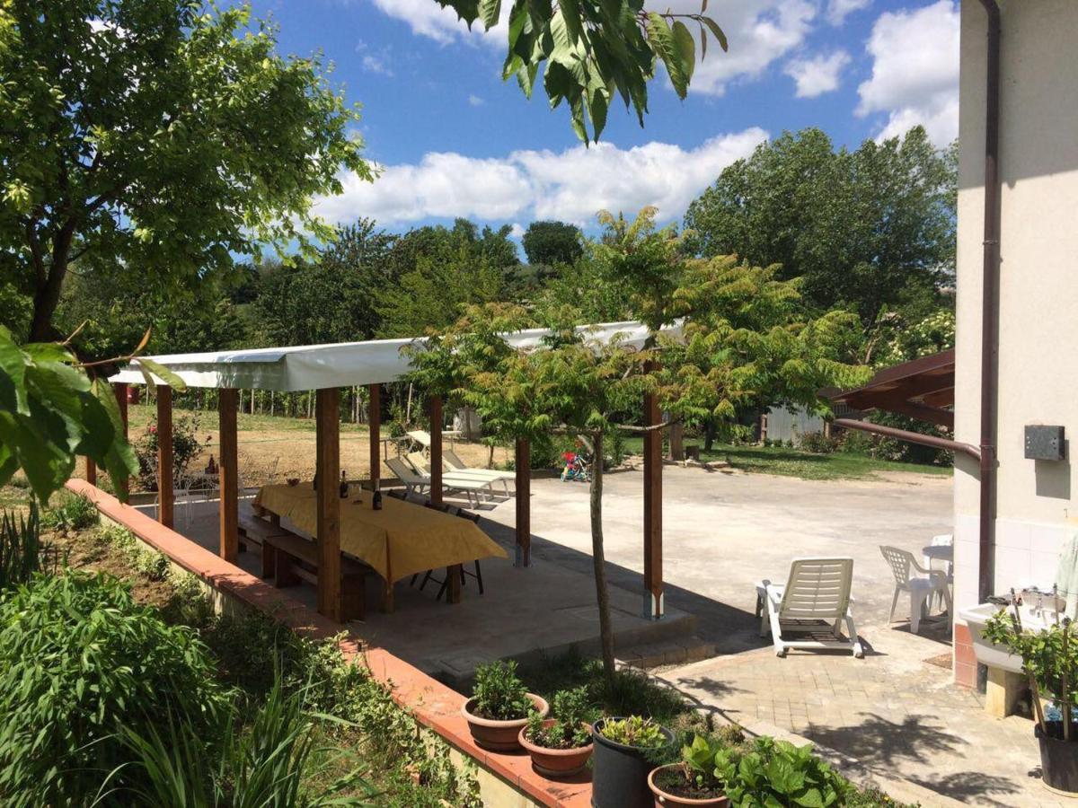 Casa Vacanze Raggio Di Sole Montegridolfo Eksteriør billede
